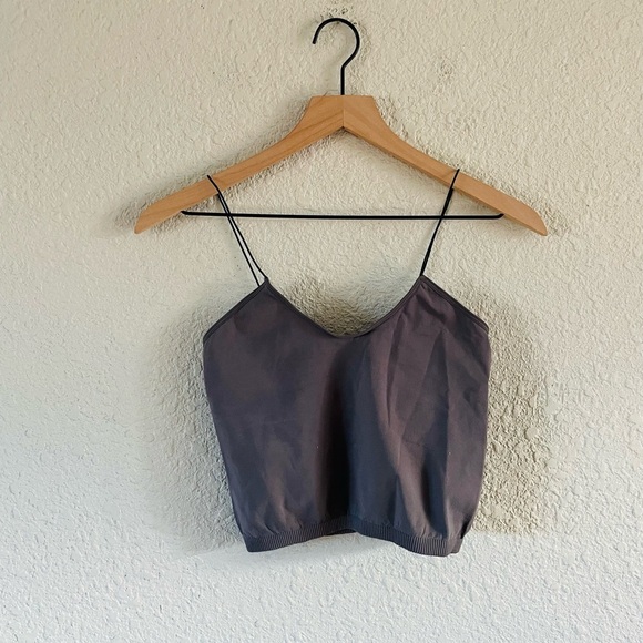 Free People Seamless Brami with Skinny Straps Gret NWT m/l - Picture 1 of 12